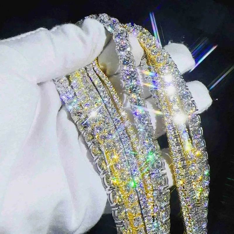 Diamond Moissanite Tennis Chains