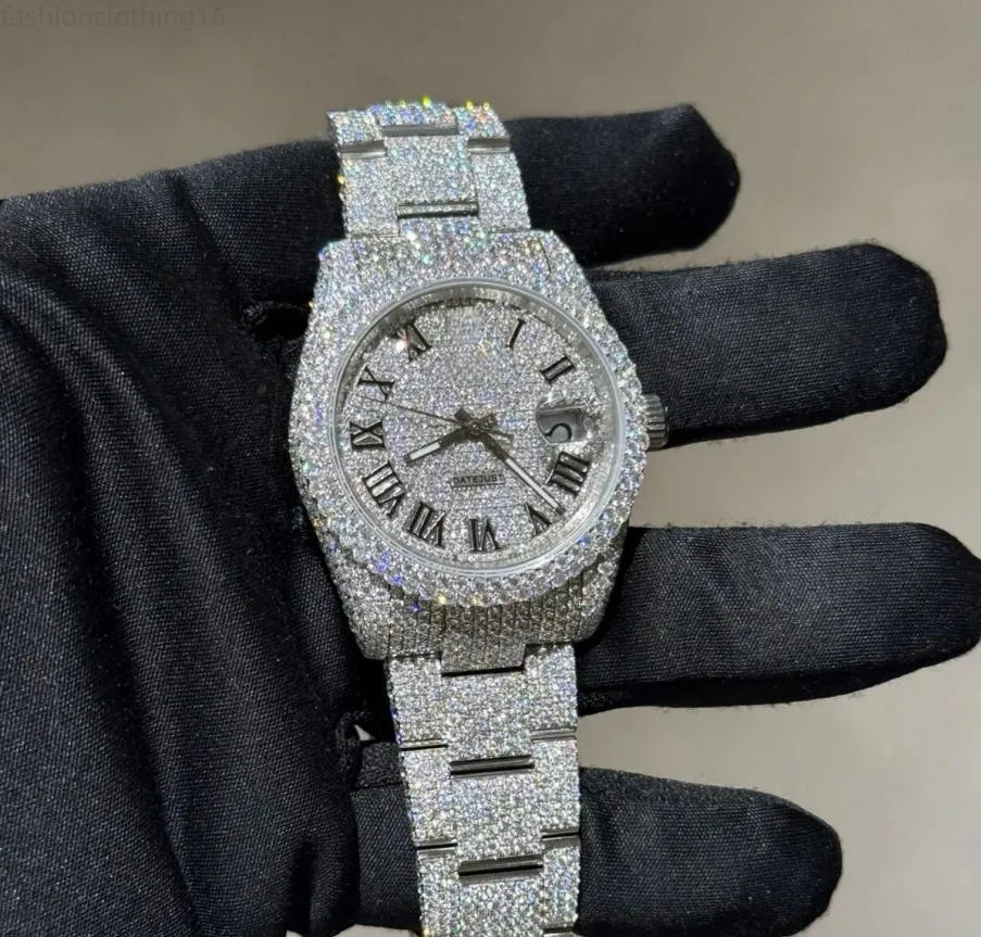 Iced Out Designer Watch