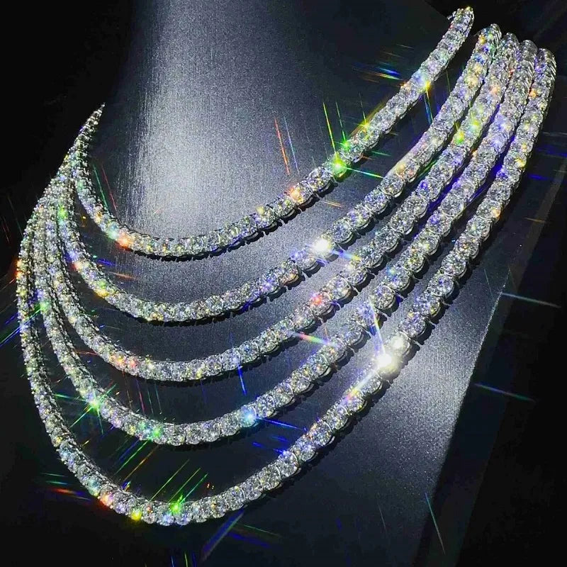 Diamond Moissanite Tennis Chains