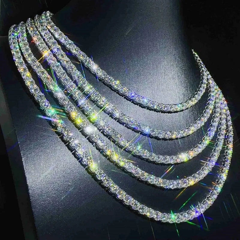 Diamond Moissanite Tennis Chains